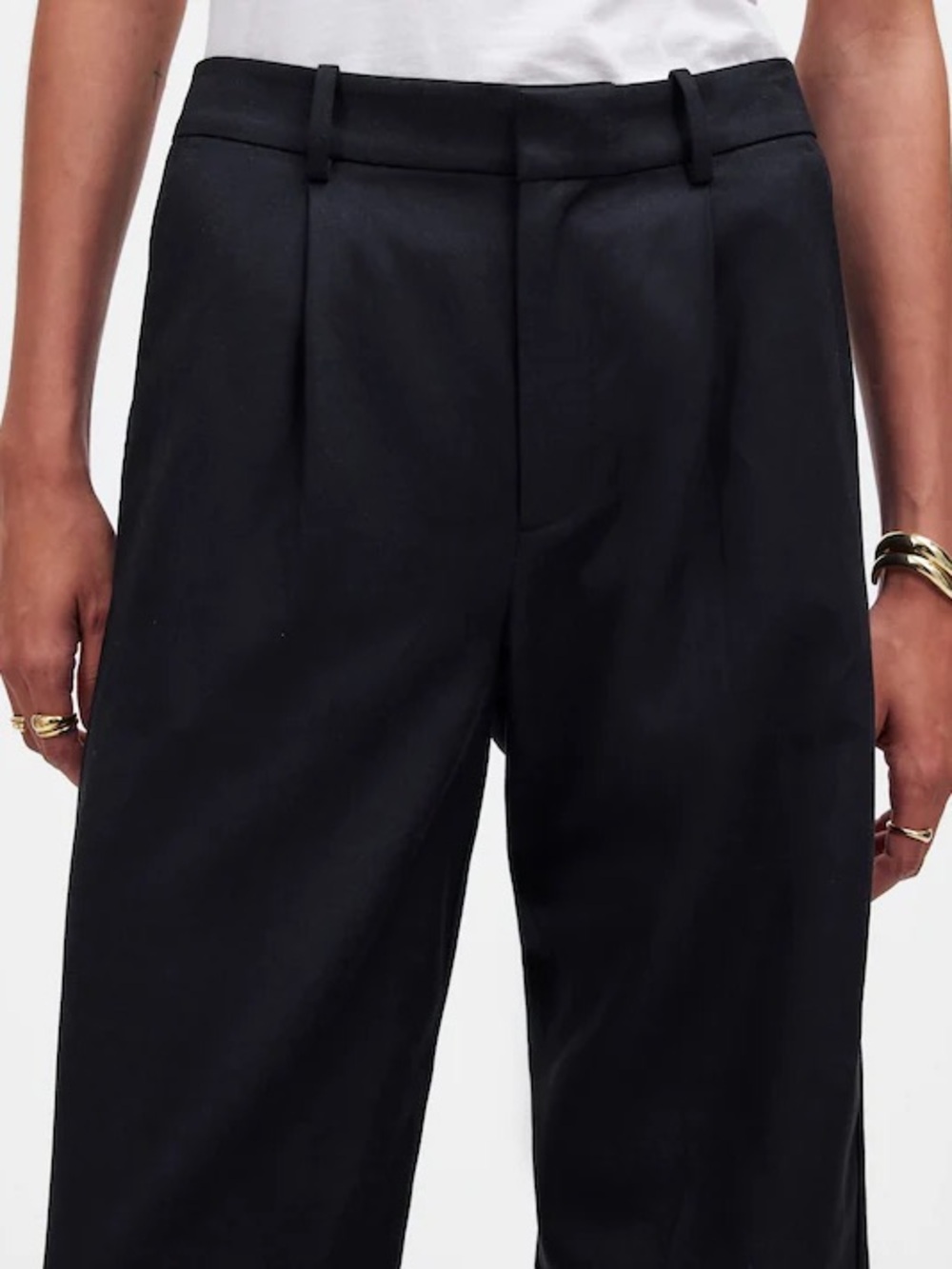 Madewell low rise slouchy straight pants - Picture 4 of 7